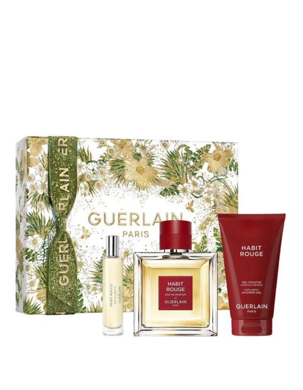 Habit Rouge Edt 100ml 3-Piece Gift Set